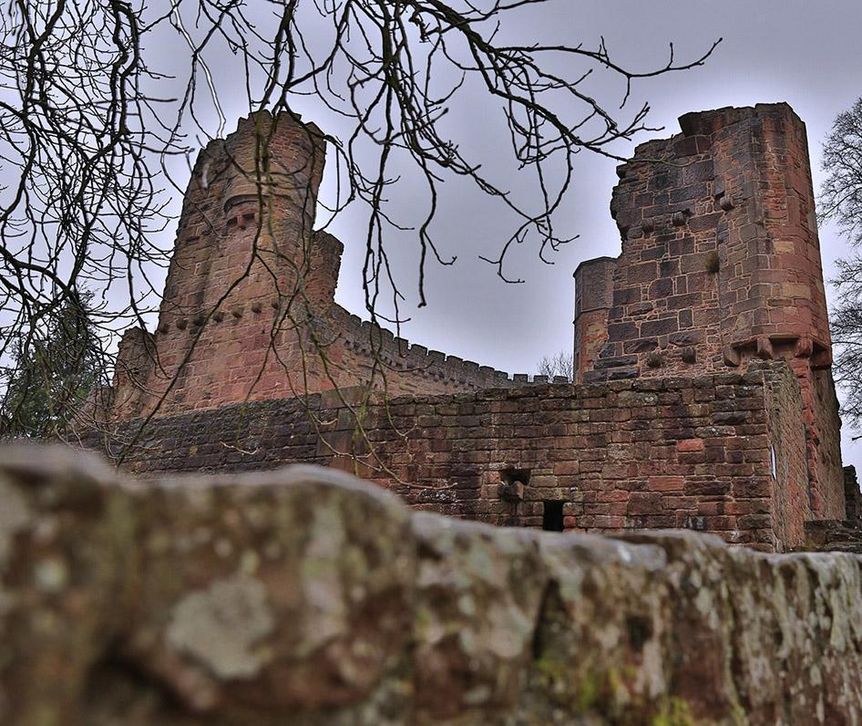 Hauptburg der Burgfeste Dilsberg